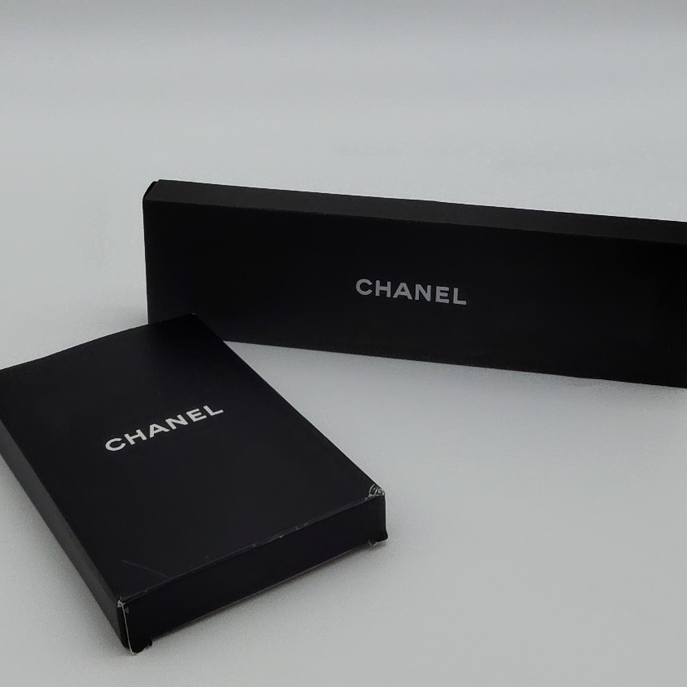 CHANEL Japan Exclusive Stationery Desk Set Notebook Pencils Ruler Boxes NIB - Picture 2 of 8